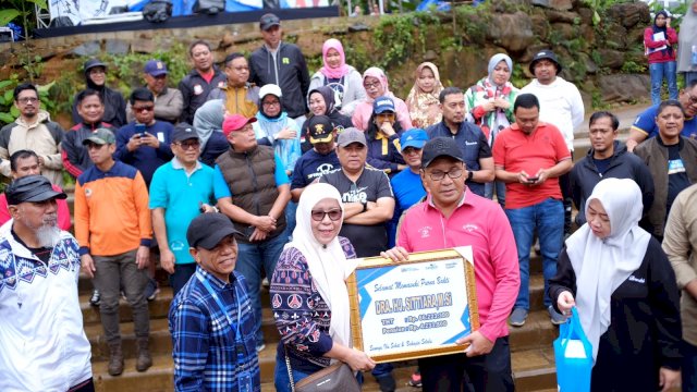 Wali Kota Makassar, Moh. Ramdhan Pomanto saat Family Gathering di Tokka Tena Rata, Sabtu (7/1/2023).