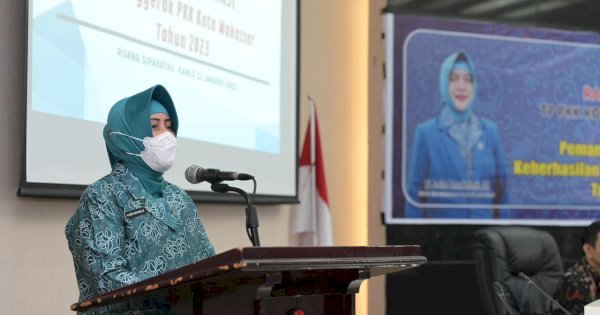 Buka Rakor TP-PKK Makassar 2023, Indira: Programnya Harus Lebih Baik 