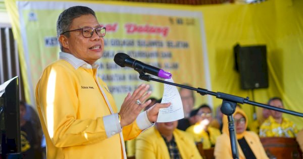 TP Salurkan Bantuan Golkar Sulsel ke Korban Bencana Alam di Barru