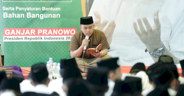 Ponpes Ash-Shalihin di Gowa dan Santri Dukung Ganjar Gelar Doa Bersama, Ini Tujuannya  