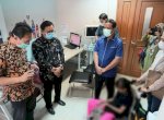 Andi Sudirman Jenguk Pasien Anak yang Mengalami Kelainan Jantung di RSCM Jakarta