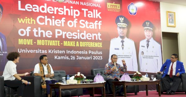 Jadi Pembicara Bersama KSP Moeldoko, Danny: Pemimpin Harus Berani dan Mendengar