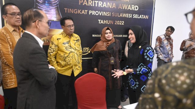 Bupati Luwu Utara, Indah Putri Indriani, optimistis Pemerintah kabupaten (Pemkab) Luwu Utara dapat meraih penghargaan Paritrana Award BPJS Ketenagakerjaan 2022.