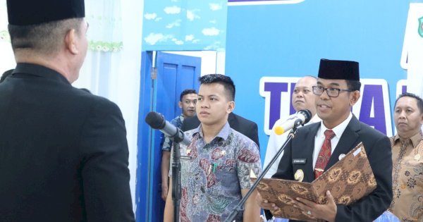 Pj Bupati Lantik Sekda Takalar jadi Dewan Pengawas Perumda Air Minum