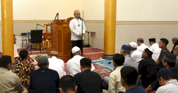 Penjagub Gorontalo Awali Tahun 2023 dengan Salat Subuh Berjamaah