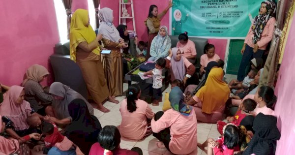 Peduli Kesehatan, Mak Ganjar Gelar Penyuluhan Ibu Hamil dan Imunisasi di Sulsel