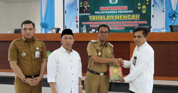 Pj Bupati Kumpulkan Imam Desa dan Tokoh Agama untuk Galakkan Program Takalar Mengaji