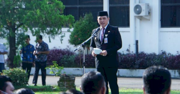 Pimpin Upacara Hari Kesadaran Nasional, Sekda Takalar: SAKIP di Atas B Dapat TPP