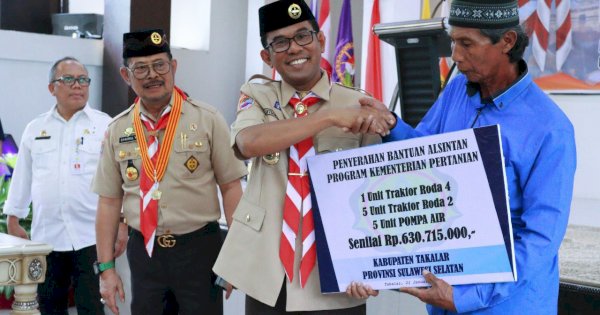 Dikunjungi Menteri Pertanian SYL, Takalar Dapat Bantuan Mesin dan Ribuan Bibit