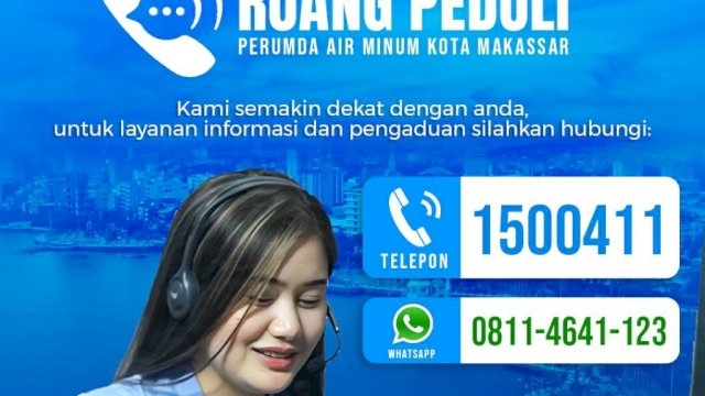 Permudah Pelanggan Dapatkan Informasi, PDAM Makassar Buka Ruang Peduli