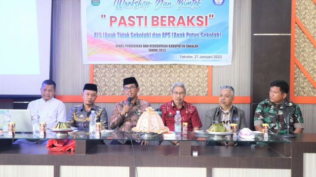 Libatkan Unicef, Pj Bupati Takalar Buka Bimtek Atasi Anak Putus Sekolah