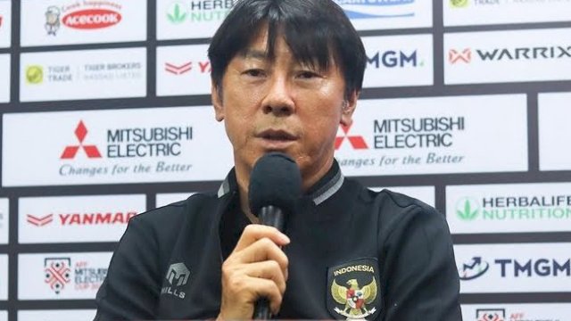 Dokumentasi Pelatih Timnas Indonesia, Shin Tae-yong jelang menghadapi Timnas Filipina, di Piala AFF 2022. (foto: PSSI) 