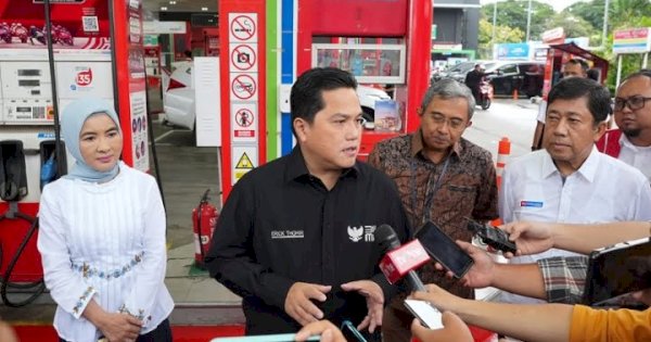 Erick Thohir Pastikan BBM Bersubsidi tak Ikut Tren Harga 