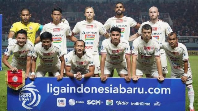 Dokumentasi skuad Persija Jakarta beberapa waktu lalu. (foto: Official Persija Jakarta)