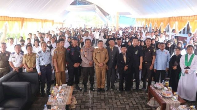 Dokumentasi pelantikan anggota PPS Luwu Utara yang dilaksanakan KPU Luwu Utara pada Selasa (24/1/2023).