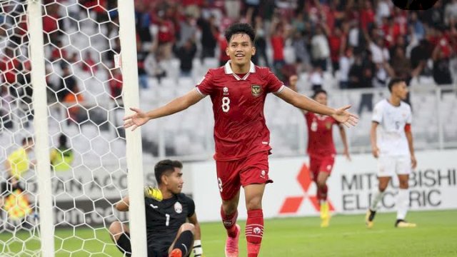 Dokumentasi pribadi Witan Sulaeman saat berseragam Timnas Indonesia beberapa waktu lalu. 