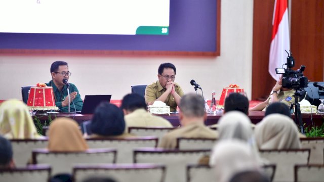 Pimpin Rapat Evaluasi Statistik 2022, Gubernur Andi Sudirman: Belanja Jangan Asal Terserap