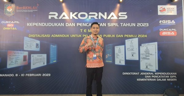 Rakornas 2023, Disdukcapil Makassar Komitmen Kedepankan Digitalisasi dalam Pelayanan