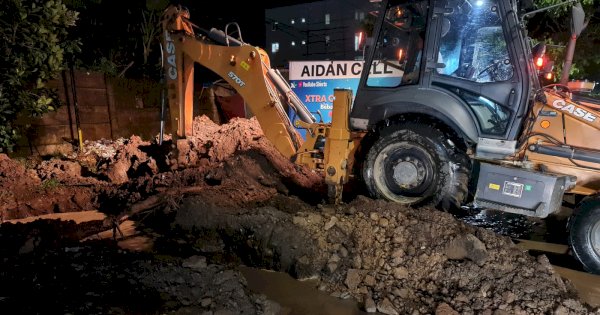 Tangani Genangan di Jalan Hertasning, Dinas PUTR Bersihkan Saluran Drainase