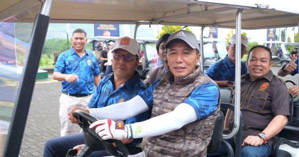 Buka Turnamen Golf Amateur Open Series, Danny: Ajang Tingkatkan Kualitas Golfer