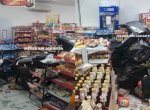 Viral Pengendara Motor Seruduk Minimarket, Diduga Kurang Hati-hati 
