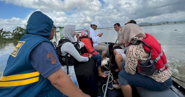 74 Rumah Terisolir Banjir di Kampung Romang Tangaya Makassar 