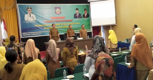 Dinas Kearsipan dan Perpustakaan Gorontalo Gelar Workshop