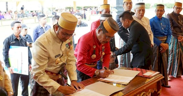 HUT Sinjai, Kemenkumham Sulsel Teken Kerja Sama Pelayanan Keimigrasian &#038; HKI