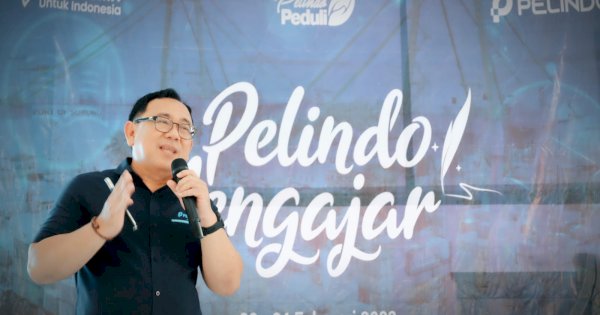 Direksi Pelindo Jasa Maritim Perkenalkan Pelindo dan BUMN ke Siswa