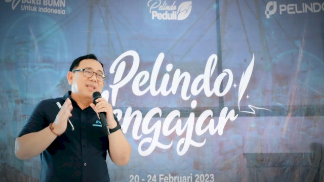 Direksi Pelindo Jasa Maritim Perkenalkan Pelindo dan BUMN ke Siswa