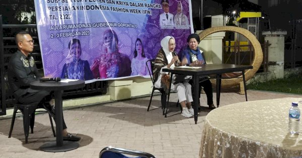 Kurasi Naniek Rachman Puji Talenta Desainer Muda Karawo Siswa SMK 2 Gorontalo