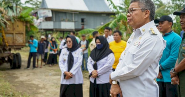 Kembali Pantau Lokasi Banjir, Taufan Pawe Pastikan Warga Terdampak Tertangani Baik