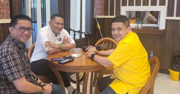 Niat Ikut Pilwalkot Makassar 2024, Giliran Ketua Golkar Makassar yang Ditemui Adeni Muhan