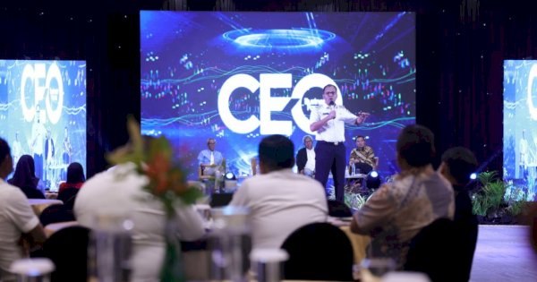 Danny Pomanto Promosikan Branding Makassar Kota Makan Enak di CEO Business Forum