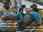 Viral Bayi Usia 1 Tahun Beratnya 25 Kg, Bikin Netizen Khawatir