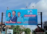 Sambut Anis Matta, Ribuan Baliho dan Spanduk Partai Gelora Tersebar di Sulsel