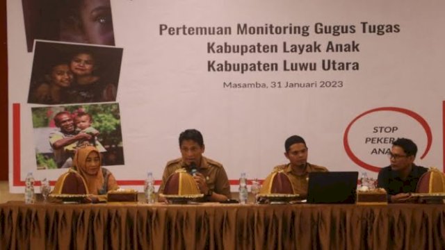 Target Kabupaten Layak Anak Kategori Nindya, Pemda Lutra Gagas Regulasi