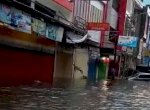 Kota Makassar Dikepung Banjir, Sejumlah Kawasan Terendam Air 