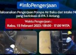 Distribusi Air PDAM Makassar Bakal Terganggu di 9 Lokasi 