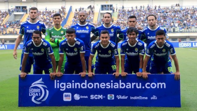 Dokumentasi skuad Persib Bandung musim 2022-2023. (Foto: PT LIB)