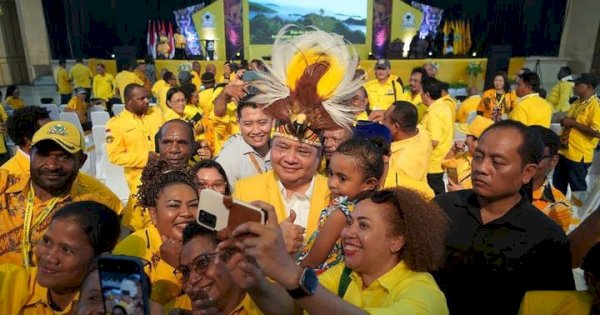 Airlangga Optimis Golkar Bisa Capai Target pada Pemilu 2024