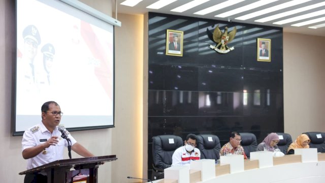 Wali Kota Makassar saat menerima kunjer Komisi IX DPR RI di Balai Kota Makassar, Rabu (1/2/2023). (Foto: Kominfo Makassar)