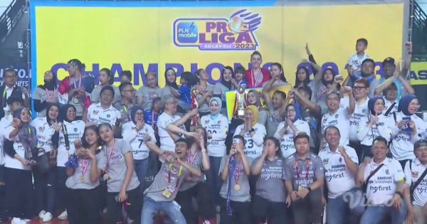 Bandung BJB Tandamata Jadi Tim Keempat yang Sukses Pertahankan Gelar di Proliga Putri