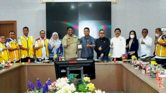 Bupati Maros Terima Kunker Komisi V DPR RI Terkait Penanganan Banjir