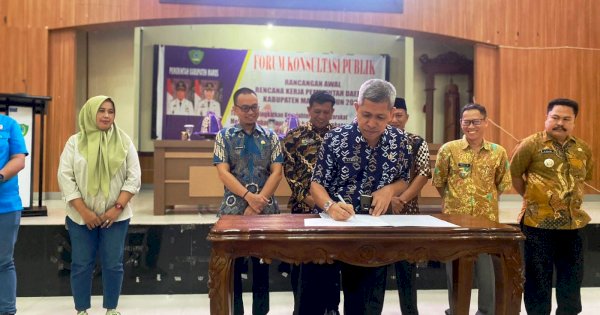 Sekda Maros Pimpin Forum Konsultasi Publik Rancangan Awal RKPD 2024