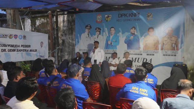 Jumpa Pemuda Ujung Tanah, Dokter Udin Ajak Berkontribusi Lebih untuk Makassar