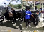 Viral Penampakan Motor Matic Raksasa, Netizen: The Real Moge Ini Mah 