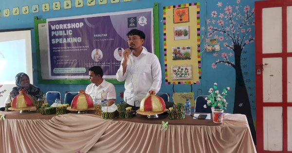 dr Udin Malik Ajak Guru Asah Kemampuan Public Speaking