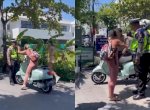 Viral Seorang Bule di Bali Bentak Polisi Gegara Tak Terima Ditilang