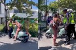 Viral Seorang Bule di Bali Bentak Polisi Gegara Tak Terima Ditilang